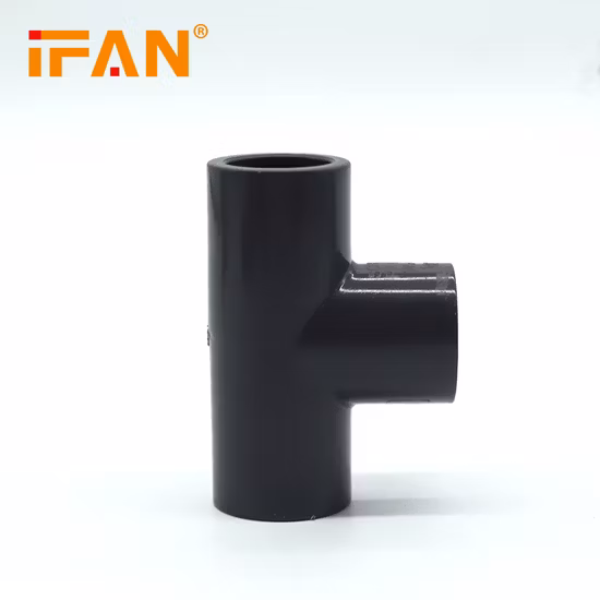 Ifanplus 공장 90도 엘보 Sch80 ASTM2467 PVC로 만든 PVC 엘보 종류